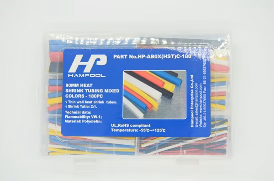 Waterproof Insulated Single Wall Adhesive Marine Heat Shrink Waterproof Tubing