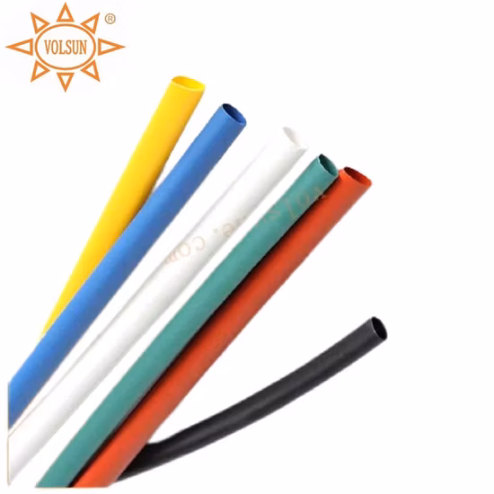 Изготовленные на заказ резиновые роликовые крышки одностенные термоусадочные трубки