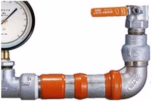 Красная силиконовая ремонтная водонепроницаемая клейкая лента